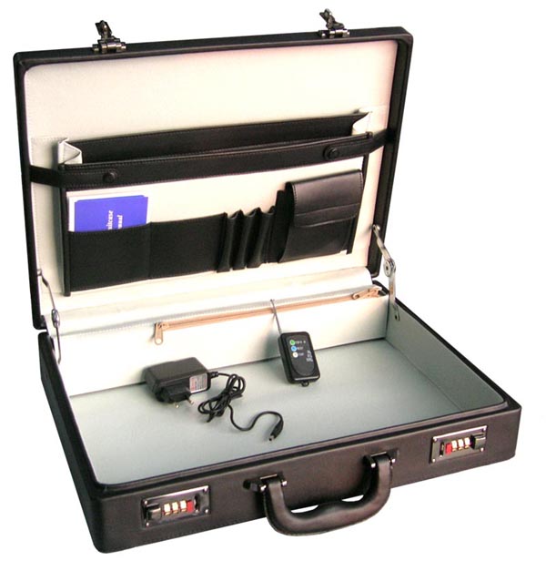 Špeciálny kufrík proti krádeži s vysokým napätím, 120 dB alarmom a ovládaním