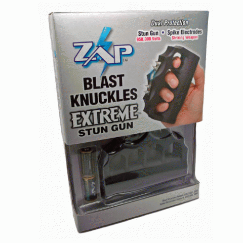 Nový paralyzér Zap Blast Knuckles Extreme 950 000 voltov